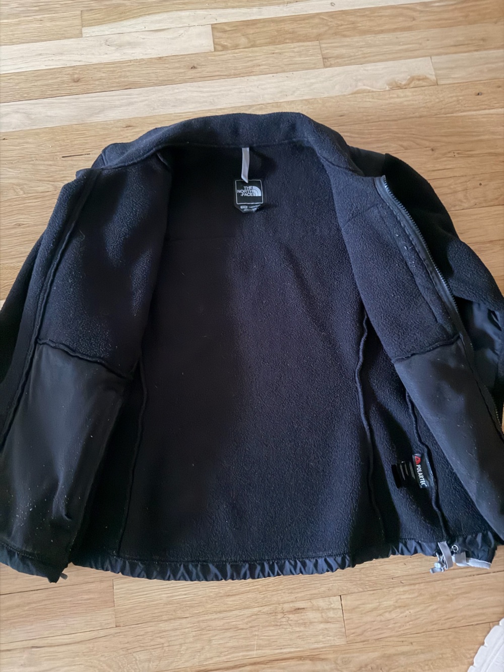 The North Face Black Lightweight Fleece Jacket Women’s Medium - Picture 4 of 4